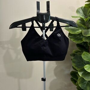 Black Strappy Women's Bralette